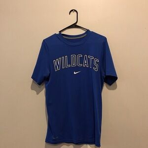 Nike Blue Wildcats Short Sleeve Tee